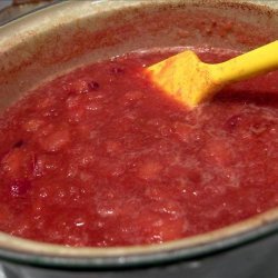 Cranberry Applesauce - No Sugar Added recipe