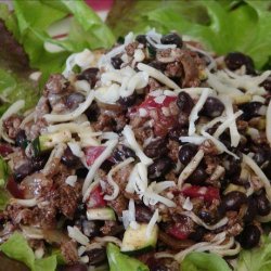 Tex-mex Turkey & Black Bean Ranch Salad recipe