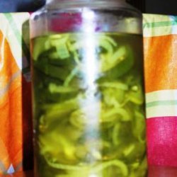 Microwave Bread and Butter Pickles (Sugar Free) recipe