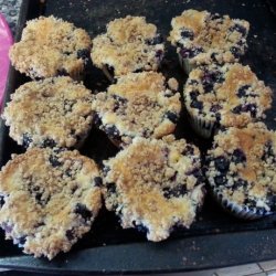 Blueberry Crisp Cupcakes recipe