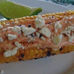 Mexican Grilled Corn on the Cob recipe