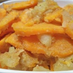 Sweet Potato and Apple Gratin recipe