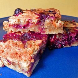 Spicy White Chocolate-Blueberry Brownies recipe