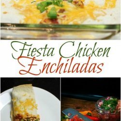 Fiesta Chicken Enchiladas recipe
