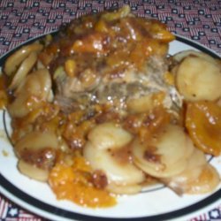 Fruited Pork Roast/Crock Pot recipe