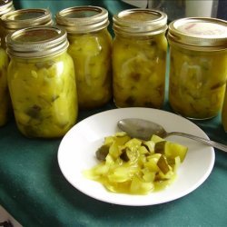 Chopped Cucumber Mustard Pickles recipe