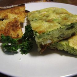 Baked Broccoli Frittata recipe
