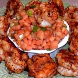 Ww 3 Points - Spicy Shrimp With Papaya Salsa recipe