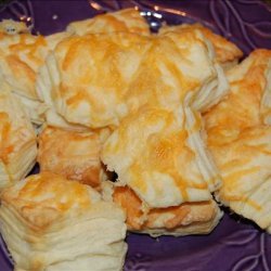 Cheese Wedges (Made With Frozen Biscuits) recipe