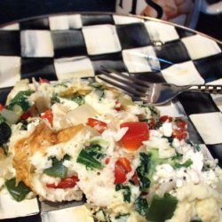 Ww Inspired Greek Infused Egg White Omelet recipe