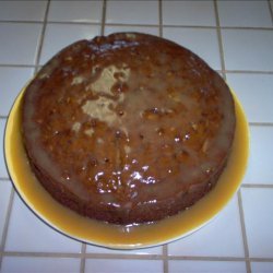Apple Spice Cake with Brown Sugar Glaze recipe