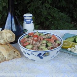 Fasolia Piaz (Bean Salad) recipe