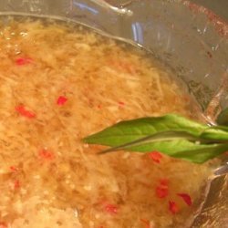 Vietnamese Ginger Fish Sauce - Nuoc Mam Gung recipe