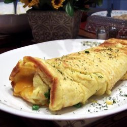 Baked Omelet Roll recipe