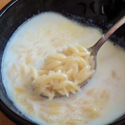 Estonian Milk Soup With Pasta Shapes (Makaroni-Piimasupp) recipe