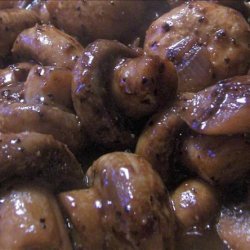 Steak and Ale Sauteed Mushrooms recipe