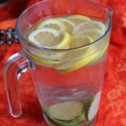 Luscious Lemon and Lime Water recipe