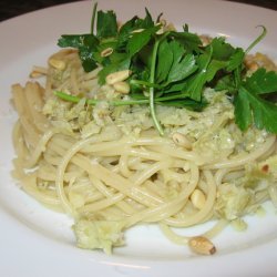 Artichoke Pesto Pasta recipe