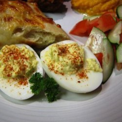 Elegant De-Viled Eggs recipe