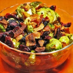 Sweet and Savory Brussels Sprouts recipe