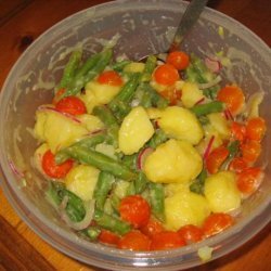 Potato, Cherry Tomato and Green Bean Salad recipe