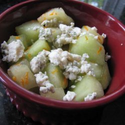 Honeydew Melon With Roquefort Cheese recipe