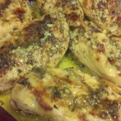 Grilled Chicken Breast With Tarragon-Lemon Sauce recipe
