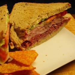 Ham on Rye Deli-Style Sandwich recipe