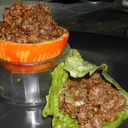 Minced Lamb With Ginger, Hoisin, and Green Onions recipe