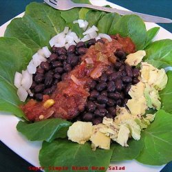 Super Simple Black Bean Salad recipe