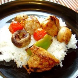 Spicy Skewered Chicken recipe