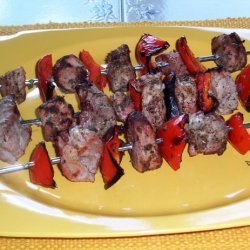 Mediterranean Pork Kabobs recipe