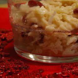 Cardamom Cranberry Rice Pudding recipe