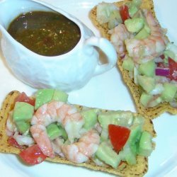 Spicy Shrimp Avocado Salad recipe