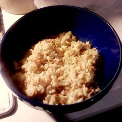 Rice With Garlic and Pasta recipe