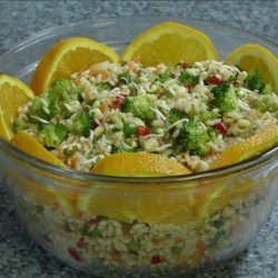 Light and Refreshing Sesame Orzo Salad recipe