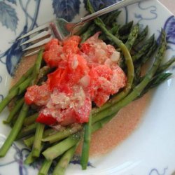 Poached Green Asparagus Recipe recipe
