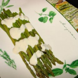 Asparagus With Mustard Dill Sauce recipe