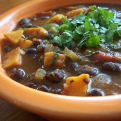 Black Bean and Sweet Potato Stew recipe