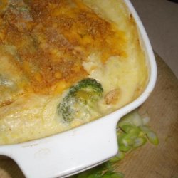 Scalloped Corn & Broccoli recipe
