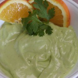 Chilled Avocado Orange Soup recipe