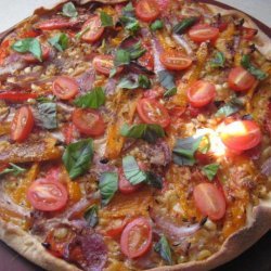 The Farmers Vegetarian Pizza recipe