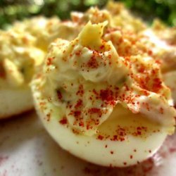 Jalapeno Bacon Deviled Eggs recipe