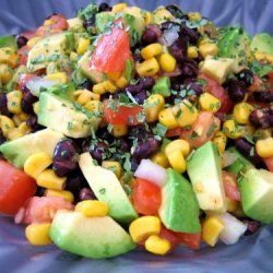 Avocado and Black Bean Salad recipe