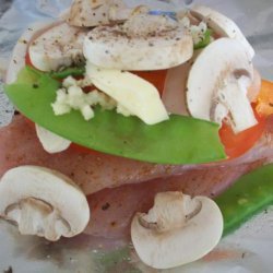 Tia's Caribbean Fish Packets recipe