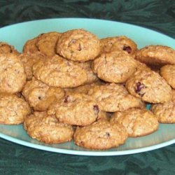 Reduced-Fat Cranberry Oatmeal Cookies recipe