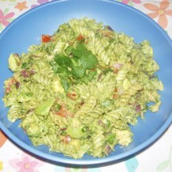 Pasta Salad With Avocado Dressing recipe