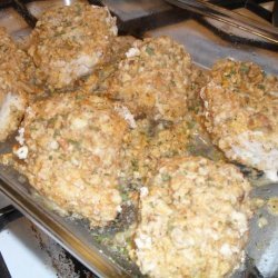 Nutty Oven-Fried Chicken recipe