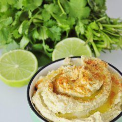 Cilantro Lime Hummus recipe
