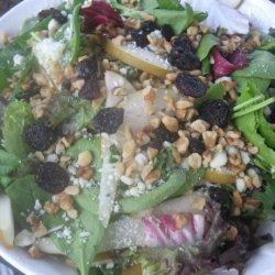 Spring Greens With Maple and Mustard Dressing recipe